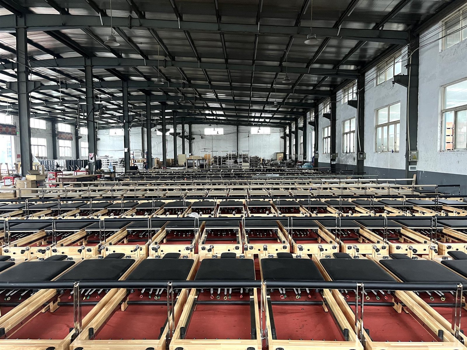 VIMORA Pilates equipment manufacturing and final inspection