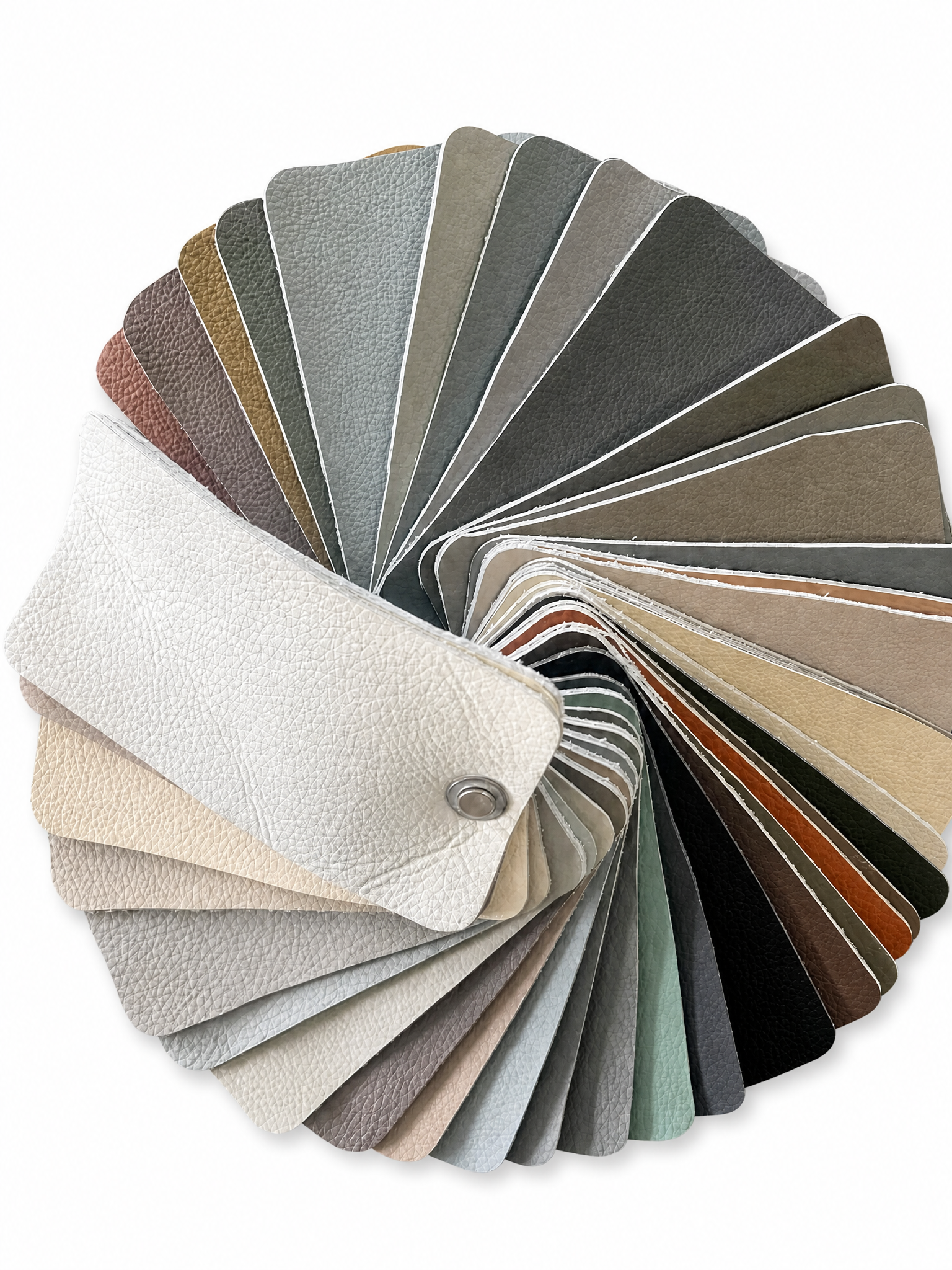 VIMORA Pilates equipment upholstery leather color swatches