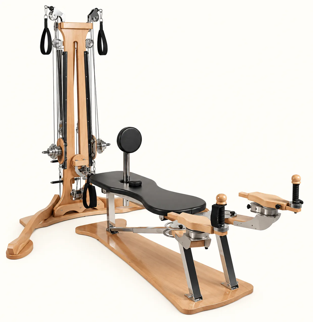 vimora gyrotonic beechwood 03.webp Vimora beechwood Gyrotonic machine, for professional studio use