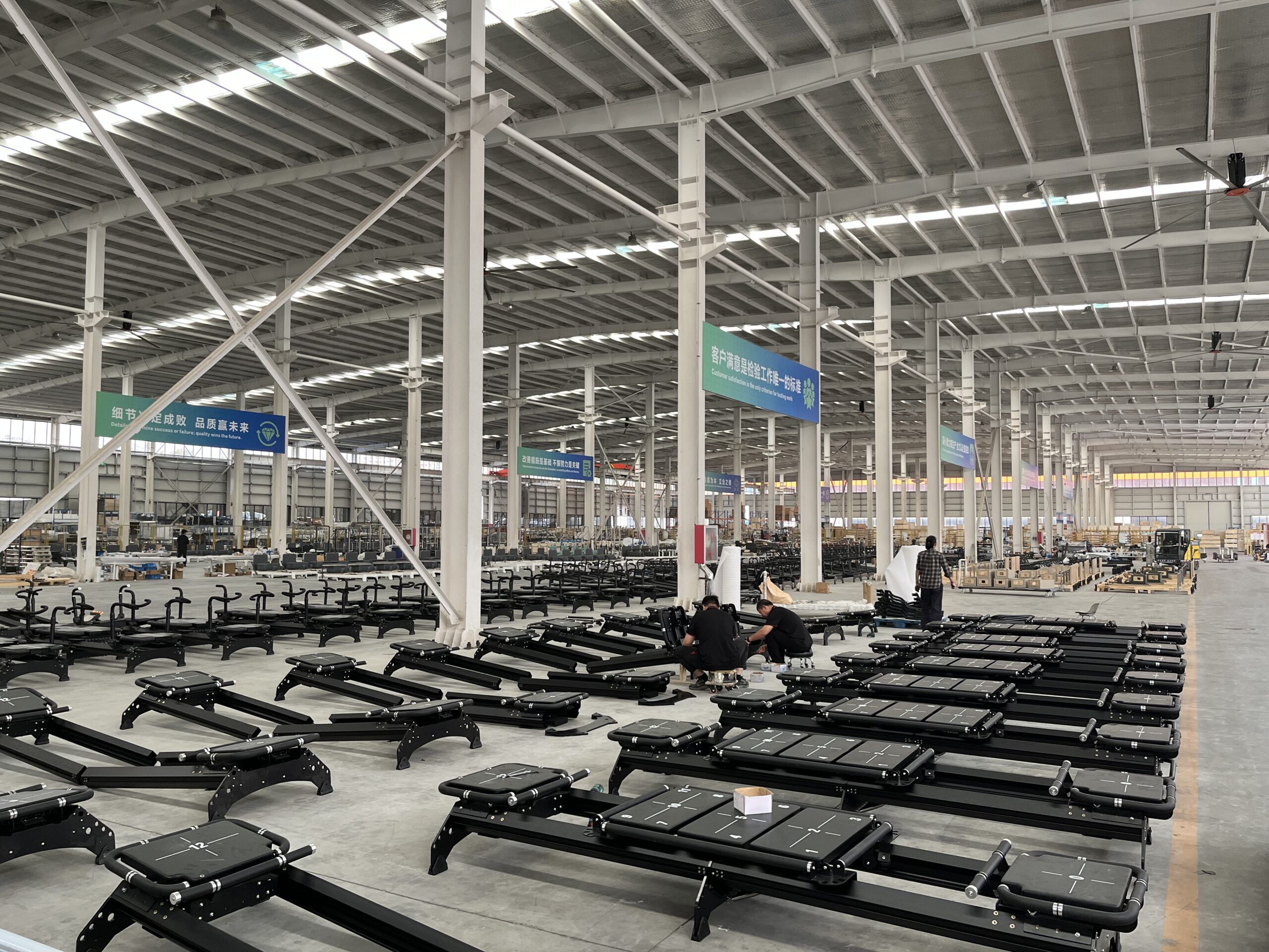 VIMORA Pilates equipment factory workshop in Dezhou
